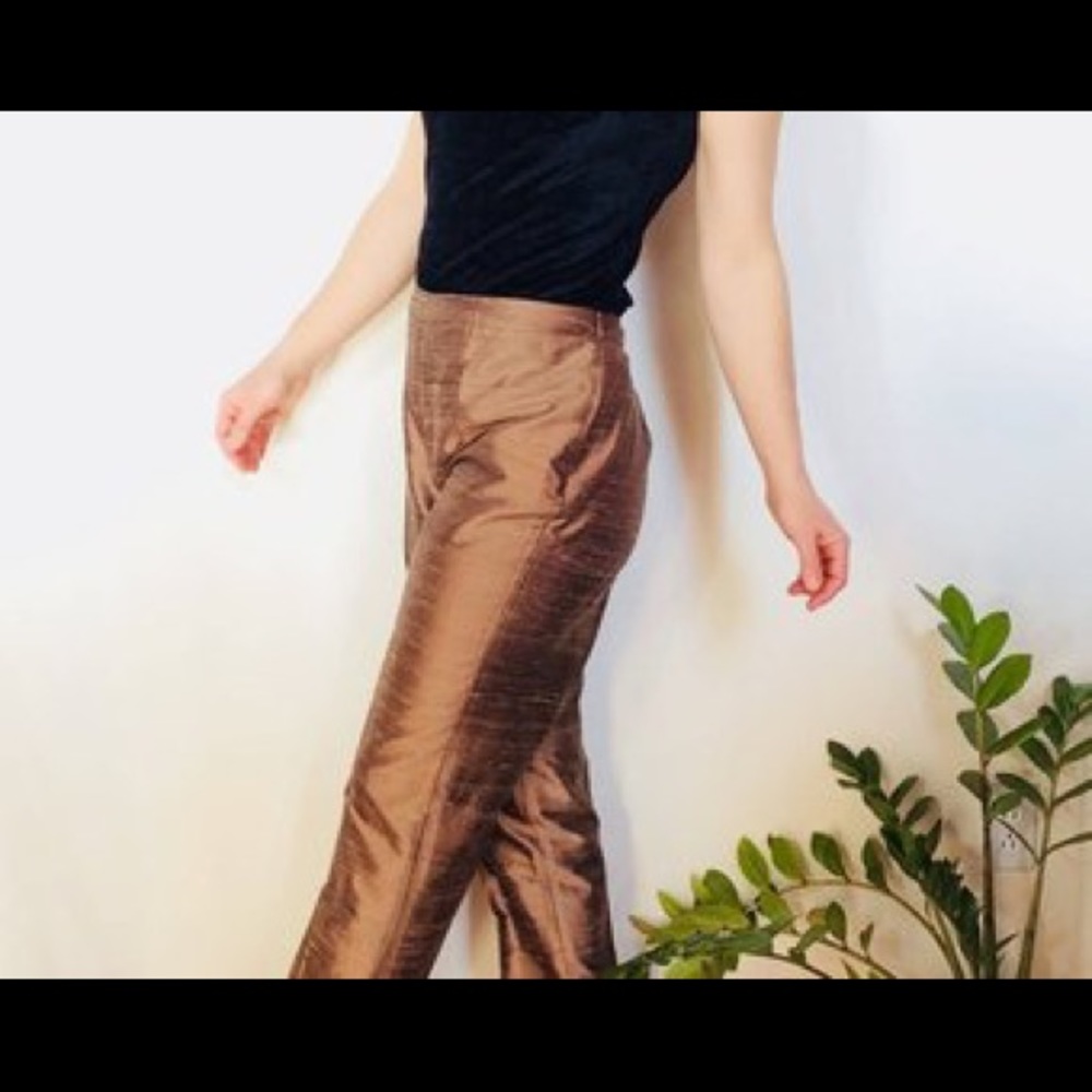 ASOS Bronze Cigarette Pants/Trousers